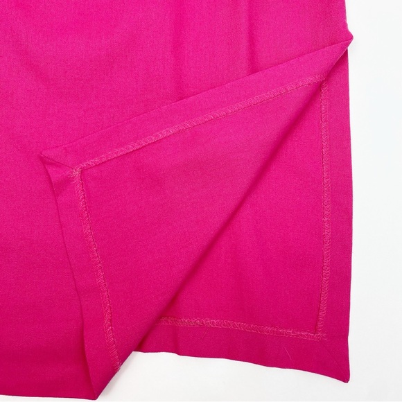 Pomander Place X Tuckernuck Florencia One Shoulder Ruffle Midi Dress Fuchsia - Picture 8 of 10